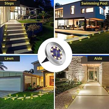 Brighten Outdoor Spaces with Aogist Solar Ground Lights