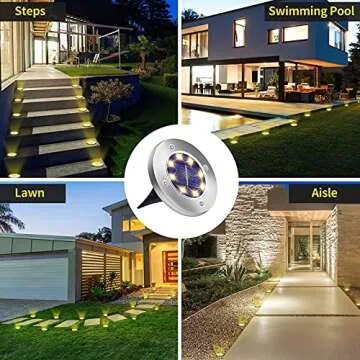 Brighten Outdoor Spaces with Aogist Solar Ground Lights