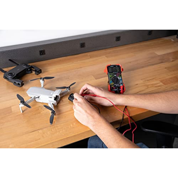 INNOVA 3320 Auto-Ranging Digital Multimeter, Red & Black