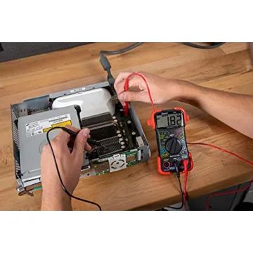 INNOVA 3320 Auto-Ranging Digital Multimeter, Red & Black