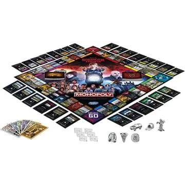 MONOPOLY Stranger Things Edition Board Game for Teens and Adults