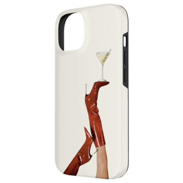 iPhone 14 Coastal Cowgirl Boots & Martini Phone Case