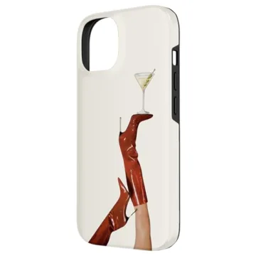 iPhone 14 Coastal Cowgirl Boots & Martini Phone Case