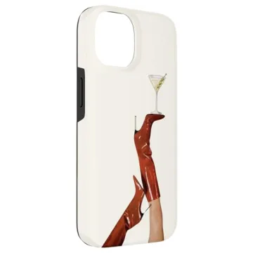 iPhone 14 Coastal Cowgirl Boots & Martini Phone Case