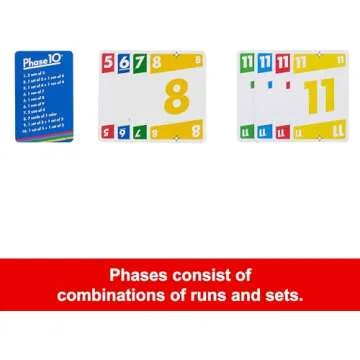Mattel Games Phase 10 Card Game with 108 Cards, Great Game for Kids, Family or Adult Game Night, Ages 7 Years and Older