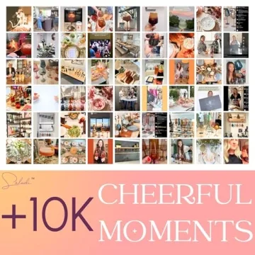 Saludi Dark Orange Leaf Wine Glasses Set of 6