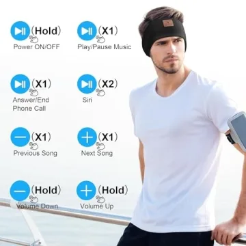 Bluetooth Headband Headphones for Sleep & Travel