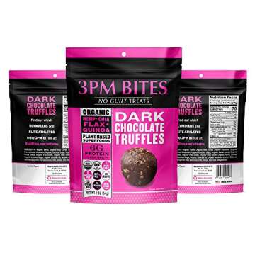 3PM Bites - Healthy and delicious protein bites provide energy and nutrition on the go.Organic, gluten-free and sugar-free snacks are vegan, keto and paleo friendly