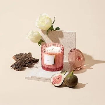 LA JOLIE MUSE Rose Noir & Oud Candle - Luxury Home Scent