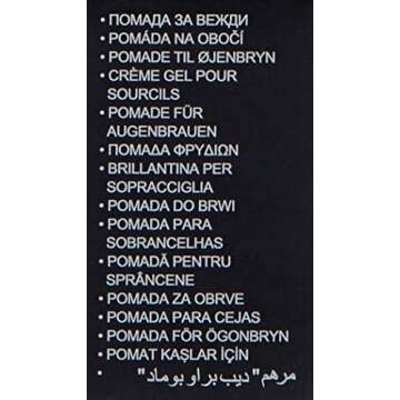 TIDILYS ABH DIPBROW Pomade Ebony - Waterproof Eyebrow Pomade for All-Day Brow Perfection