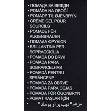 TIDILYS ABH DIPBROW Pomade Ebony - Waterproof Eyebrow Pomade for All-Day Brow Perfection