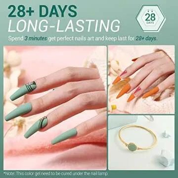 Modelones Gel Polish Set - 6 Trendy Colors for All Seasons