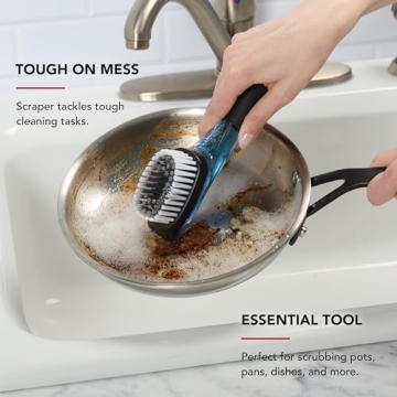 KitchenAid Soap Dispensing Brush for Easy Cleaning