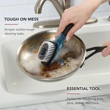 KitchenAid Soap Dispensing Brush for Easy Cleaning