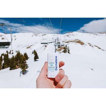 Dermatone Mineral Sunscreen Stick SPF 50 | Zinc Oxide Sunscreen Stick for Face and Body, Broad Spect...
