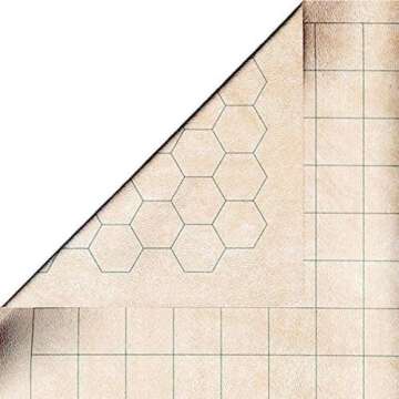 Chessex Megamat – Vinyl RPG Megamat – Smooth & Tough – 34.5 inches x 48 inches – Reversible ...