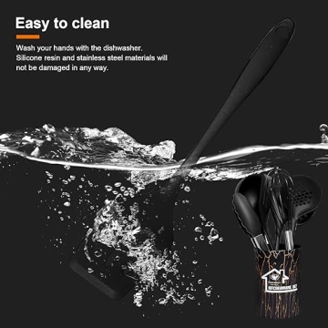 Silicone Cooking Utensils Set 18PCS for Easy Cooking