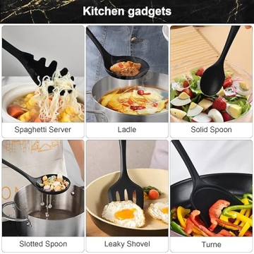 Silicone Cooking Utensils Set 18PCS for Easy Cooking