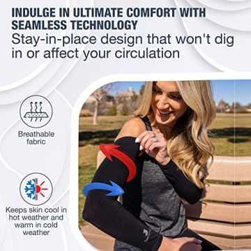 SportsTrail Cooling Arm Sleeves for Ultimate Sun Protection