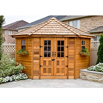 Luxury Penthouse 9x9 Garden Shed - Spacious & Stylish Outdoor Storage