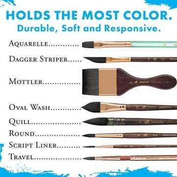 Princeton Neptune Watercolor Brush Size 6 for Artists