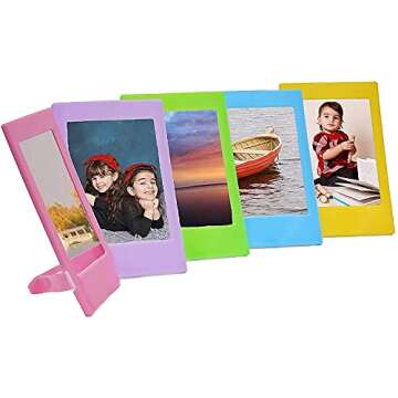 Fujifilm Instax Mini 11 Camera + Fuji Instant Instax Film (40 Sheets) & Includes Case + Assorted Frames + Photo Album + 4 Color Filters and More Bundle (Sky Blue)