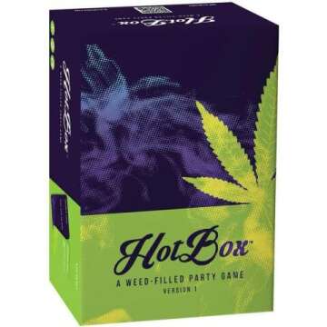 HotBox Adult Card Game | NSFW 420 Stoner Party Fun