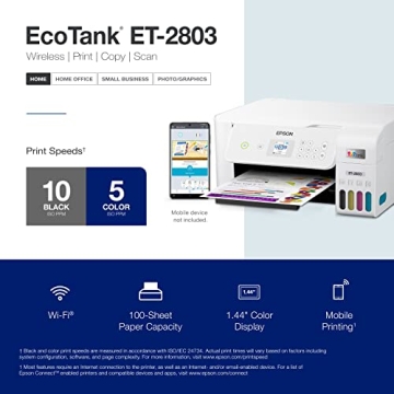 Epson EcoTank ET-2803 Wireless All-in-One Printer