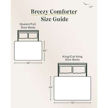 Lasuens 100% Viscose from Bamboo Comforter King, Cooling Duvet Insert, Down Alternative Blanket, 200 GSM Lightweight Summer Duvet - Soft and Fluffy Cooling Comforter for Hot Sleepers 110x94 inches