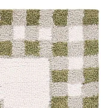 SAFAVIEH Chelsea Collection Runner Rug - 2'6" x 8', Ivory & Green, Hand-Hooked French Country Wool, Ideal for High Traffic Areas in Living Room, Bedroom (HK55A)