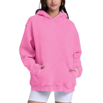 Trendy Dnzzs Women's Oversized Hoodie Acid Wash