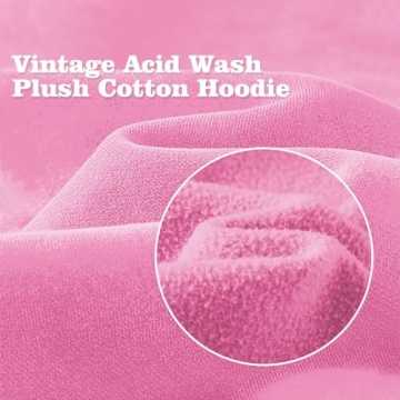 Trendy Dnzzs Women's Oversized Hoodie Acid Wash