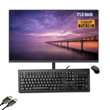 HP ProDesk 600 G3 Desktop with 21.5" FHD Monitor