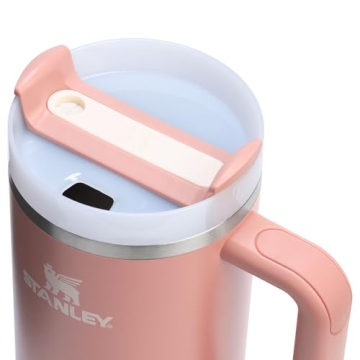 STANLEY Quencher H2.0 Tumbler with Handle and Straw 40 oz | Flowstate 3-Position Lid | Cup Holder Co...