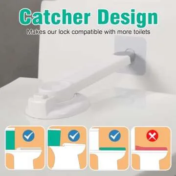 Baby Toilet Safety Lock | Childproof Toilet Seat Lock