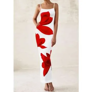 PRETTYGARDEN Floral Maxi Dress for Stylish Summer Days