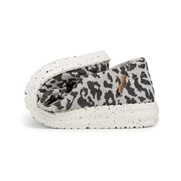 Hey Dude Women’s Wendy Woven Cheetah Grey Shoes - Comfort & Style