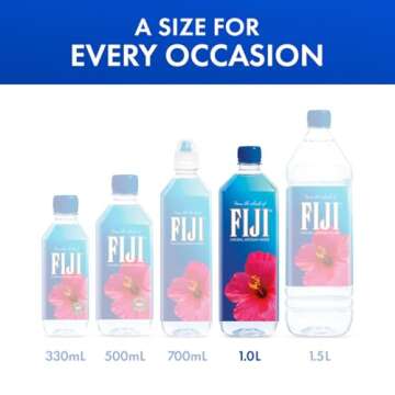 FIJI Water 1L Pack of 6 for Ultimate Hydration