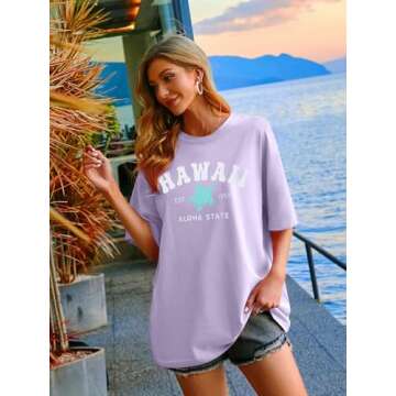 Stylish Oversized Hawaiian Shirt for Women | MNLYBABY