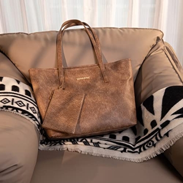 Montana West Leather Tote Bags for Women - Stylish & Spacious