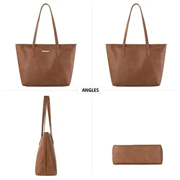 Montana West Leather Tote Bags for Women - Stylish & Spacious