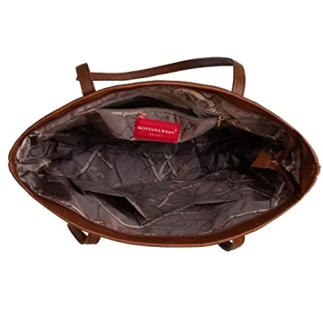 Montana West Leather Tote Bags for Women - Stylish & Spacious