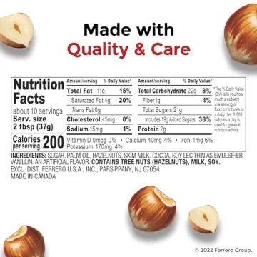 Nutella Hazelnut Cocoa Spread 13 Oz Jar