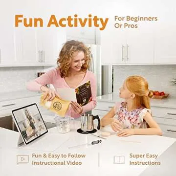 ASH & HARRY Premium Candle Making Kit for All Ages