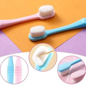 4 Extra Soft Toothbrushes for Sensitive Gums and Teeth