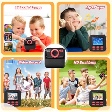 Kids Instant Digital Camera with Printing Function