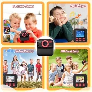 Kids Instant Digital Camera with Printing Function