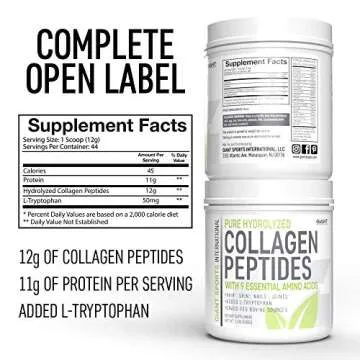 Giant Sports Hydrolyzed Collagen Powder for Complete Amino Acids