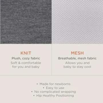 Ergobaby Embrace Baby Carrier Wrap Ideal for New Parents