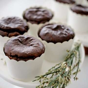 Blue Sky Simcha Collection Scalloped White Paper Baking Cups | Pack of 16